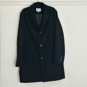 Cole Haan Signature Men’s Topcoat — Size Large — Wool Blend